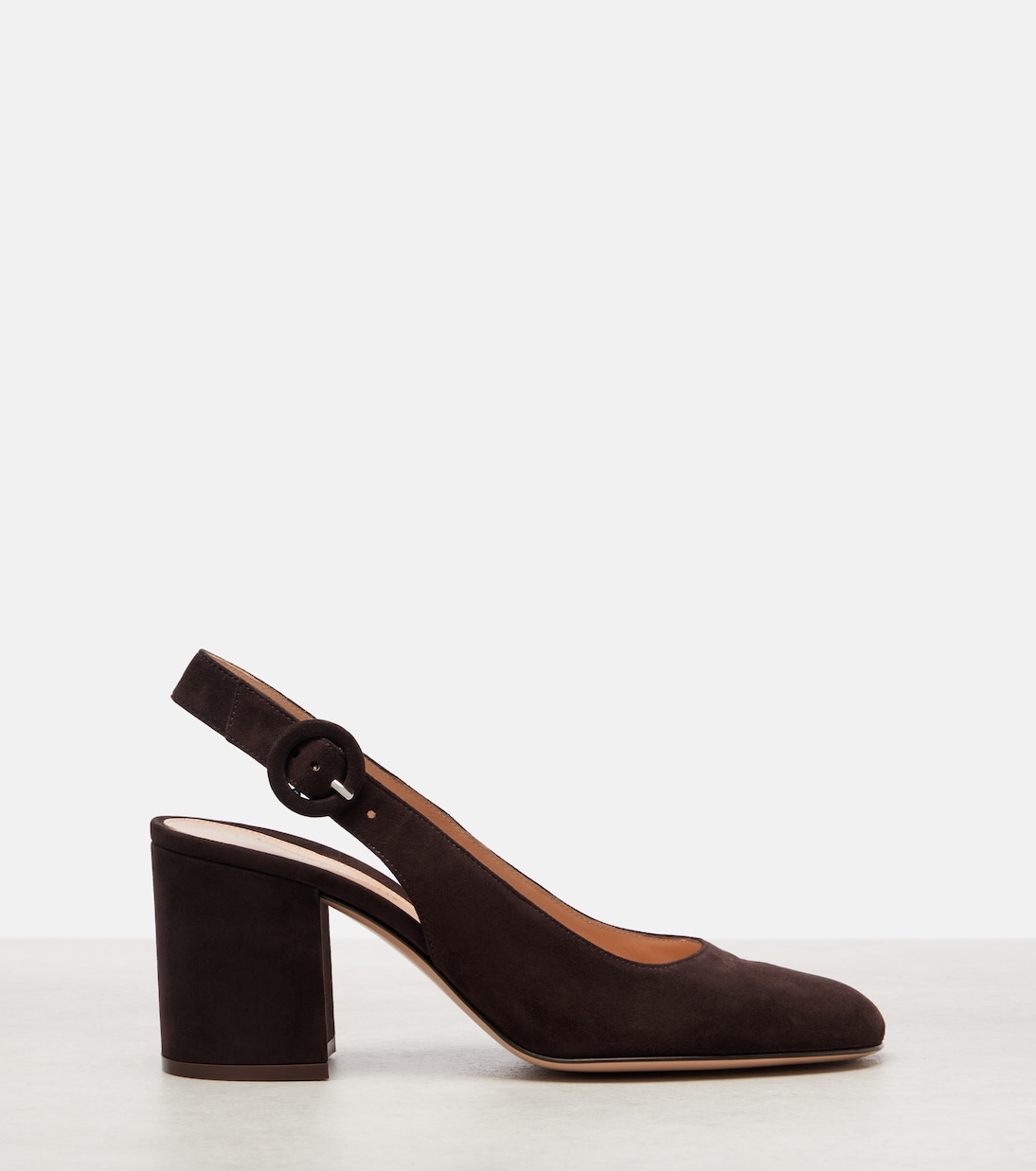 Suede slingback pumps | Gianvito Rossi