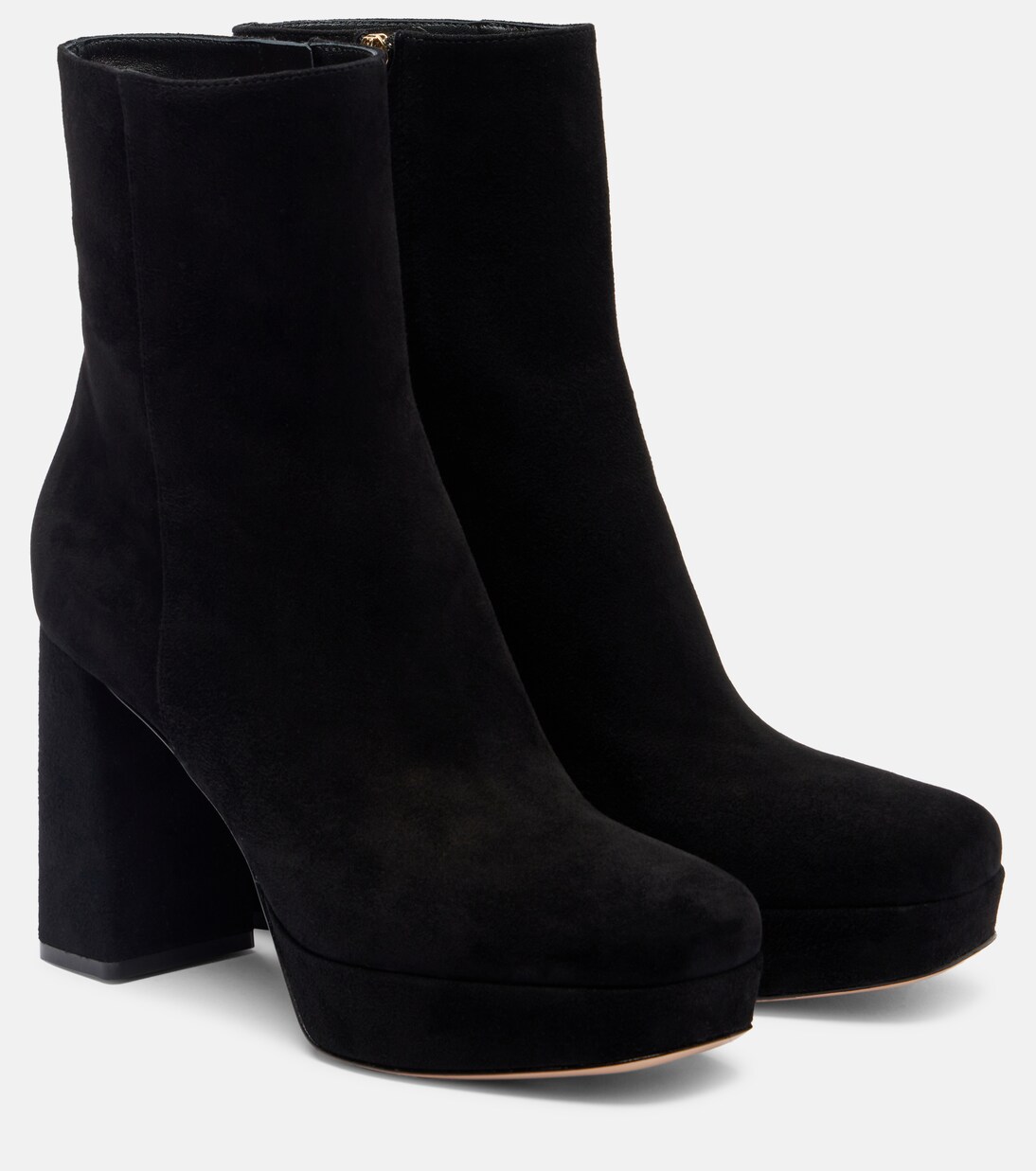 Ankle Boots Daisen 95 aus Veloursleder | Gianvito Rossi
