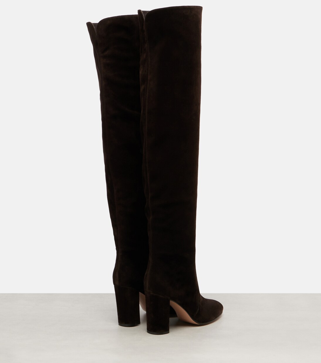 Leather over-the-knee boots | Gianvito Rossi