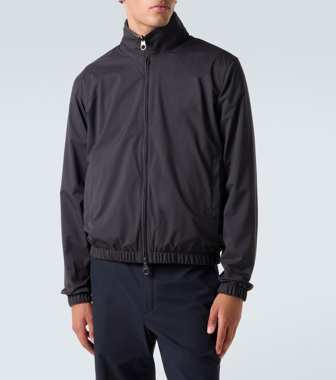 Reversible cashmere bomber jacket | Loro Piana