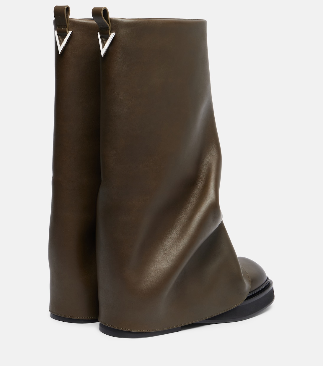 Robin leather combat boots | The Attico