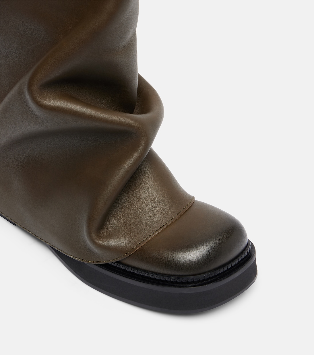 Robin leather combat boots | The Attico