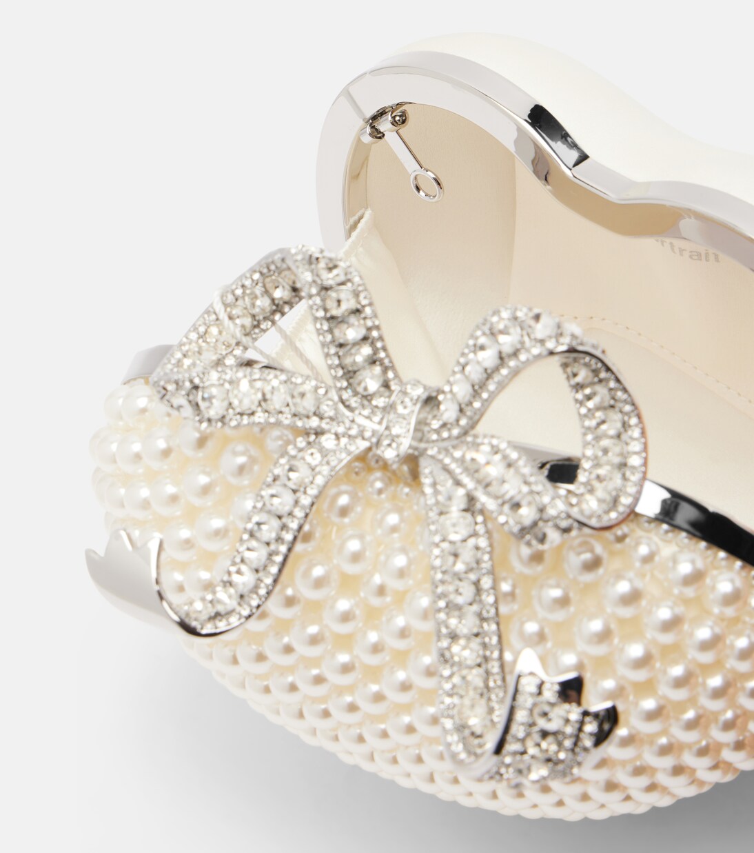 Pochette Heart à ornements | Self-Portrait