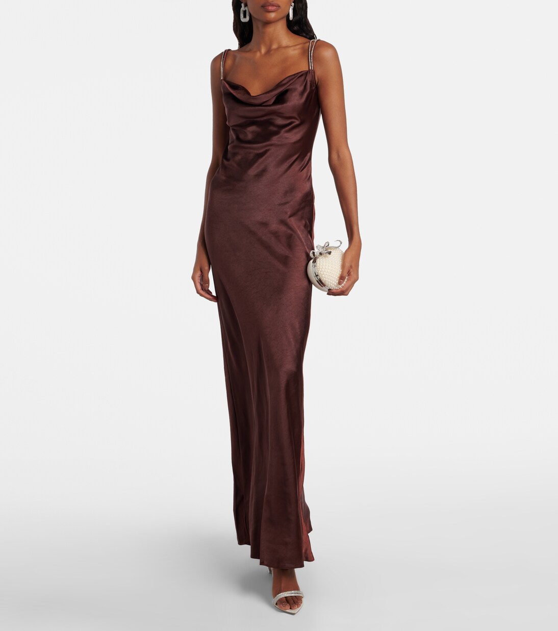 Pochette Heart à ornements | Self-Portrait