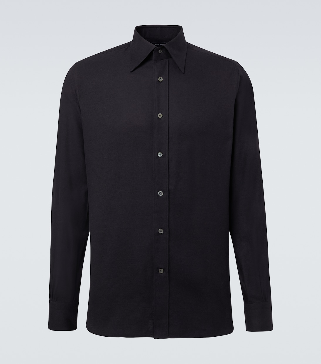 Cotton flannel shirt | Thom Sweeney