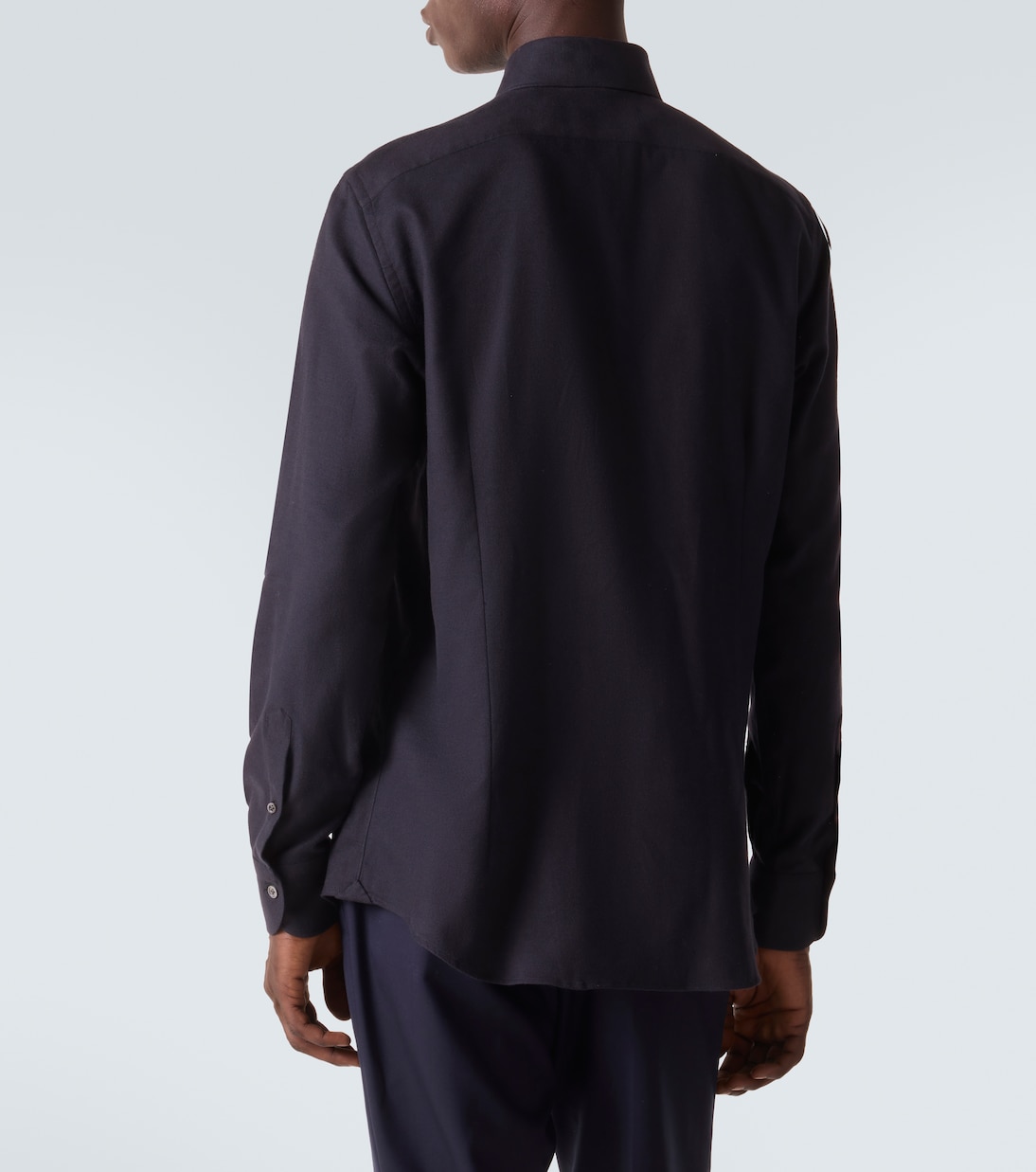 Cotton flannel shirt | Thom Sweeney