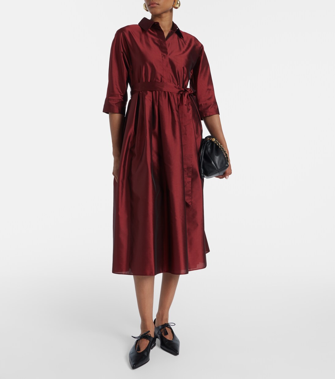 Robe midi Perry en satin | 'S Max Mara