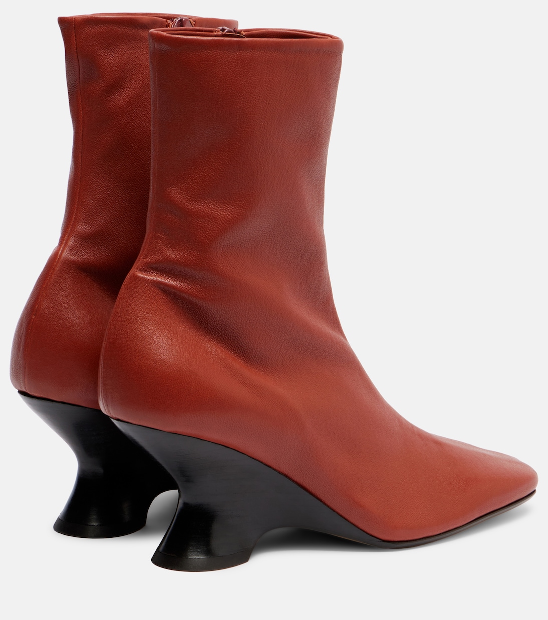 Ankle Boots 75 aus Leder | Dries Van Noten