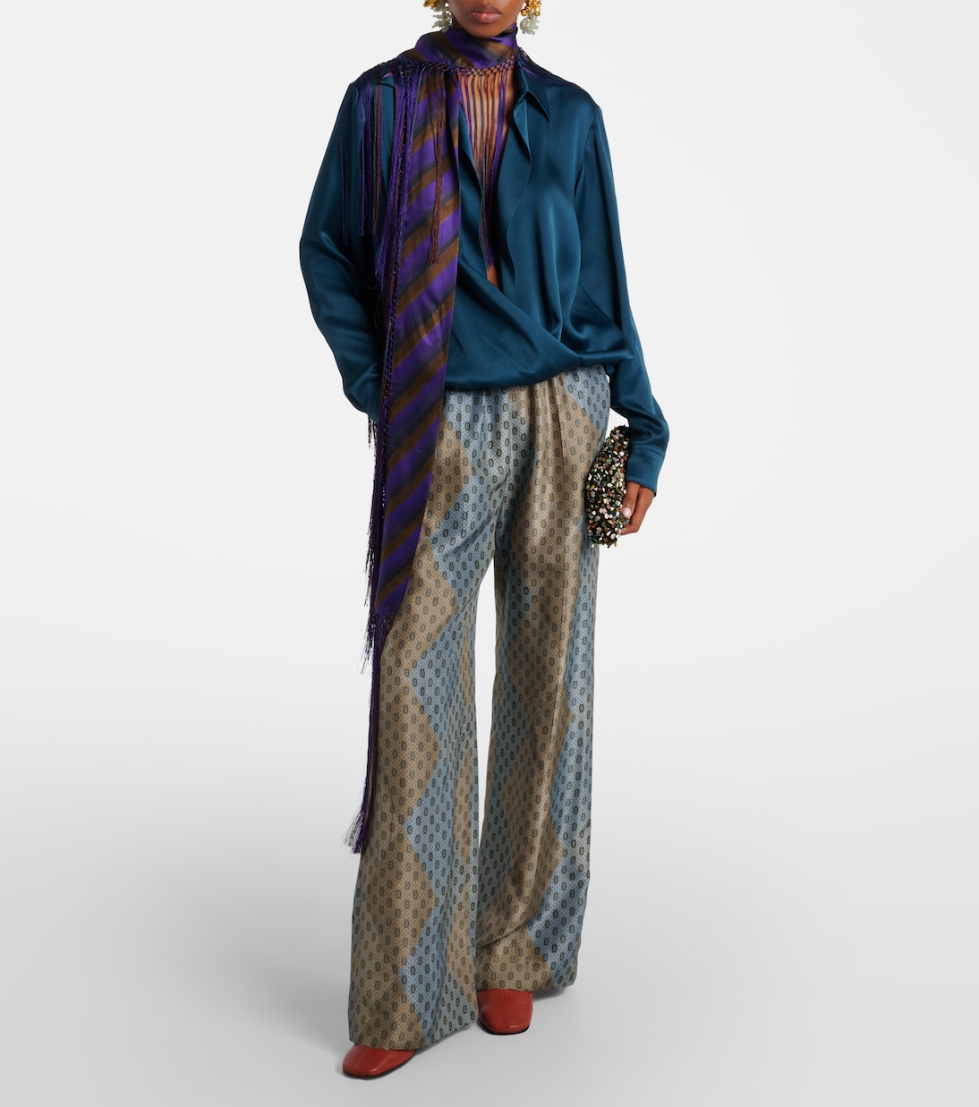 Ankle Boots 75 aus Leder | Dries Van Noten