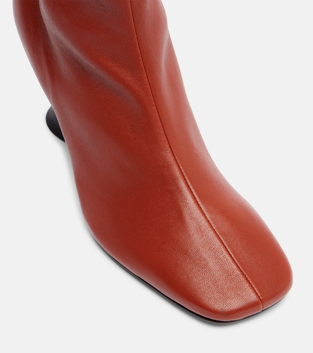 Ankle Boots 75 aus Leder | Dries Van Noten