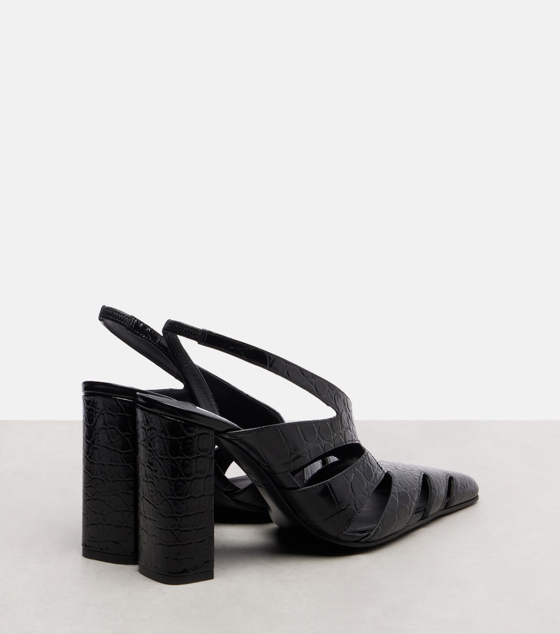 Escarpins slingback Cut Out en cuir | Alaïa