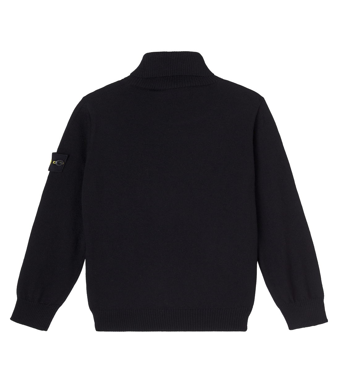 Compass virgin wool turtleneck sweater | Stone Island Junior