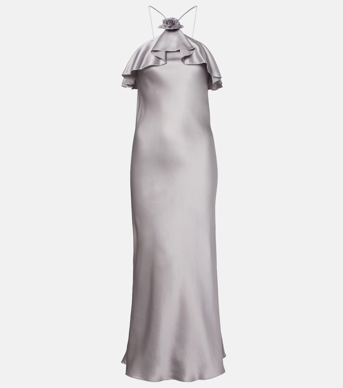 Slipdress aus Seidencharmeuse  | Rodarte