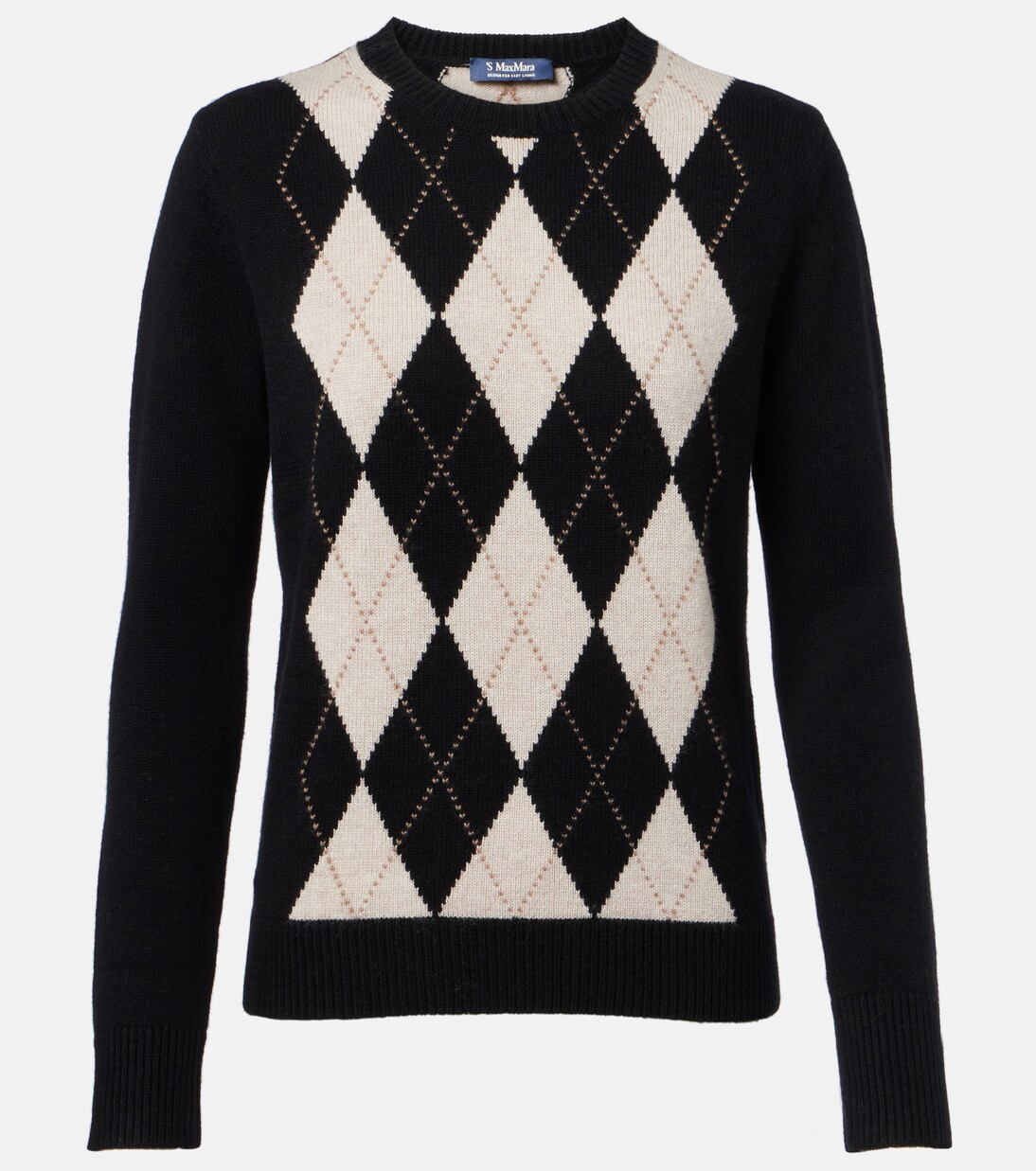 Argyle wool and cashmere sweater | 'S Max Mara