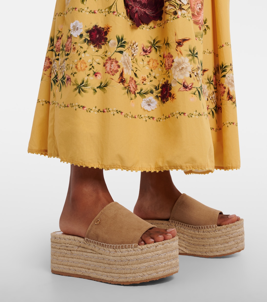 Suede espadrille sandals  | Gianvito Rossi