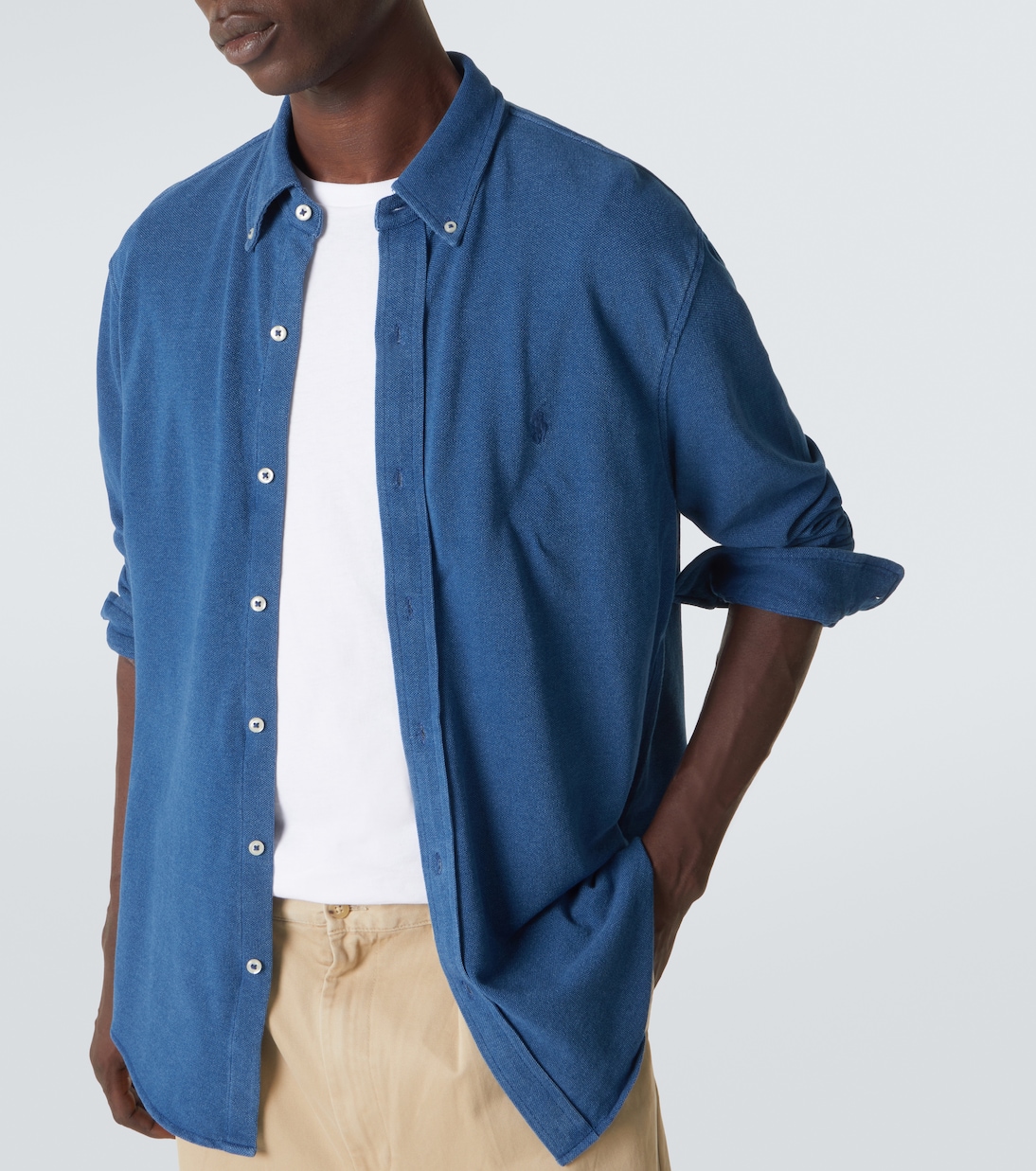 Hemd aus Baumwoll-Mesh | Polo Ralph Lauren