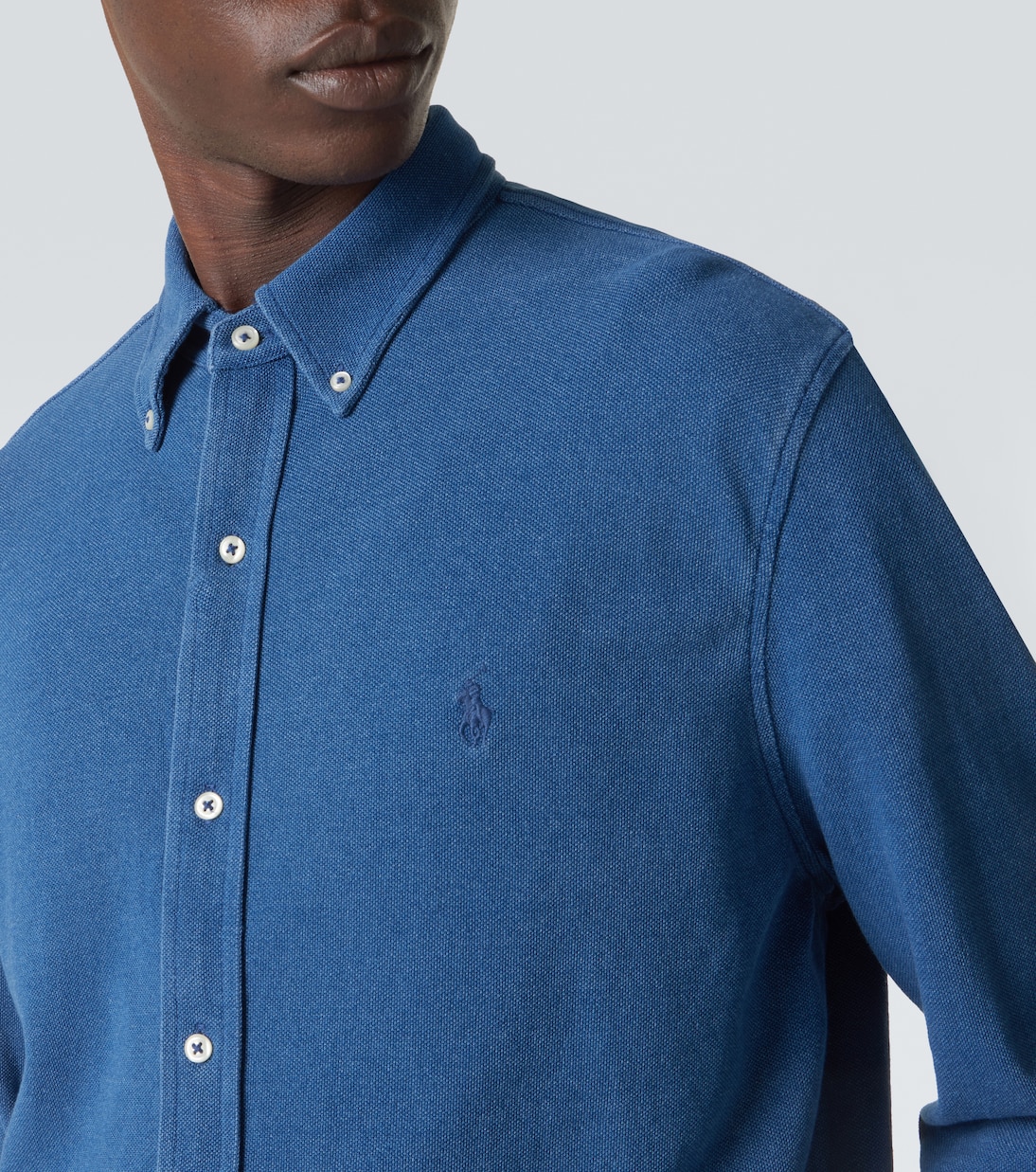 Hemd aus Baumwoll-Mesh | Polo Ralph Lauren