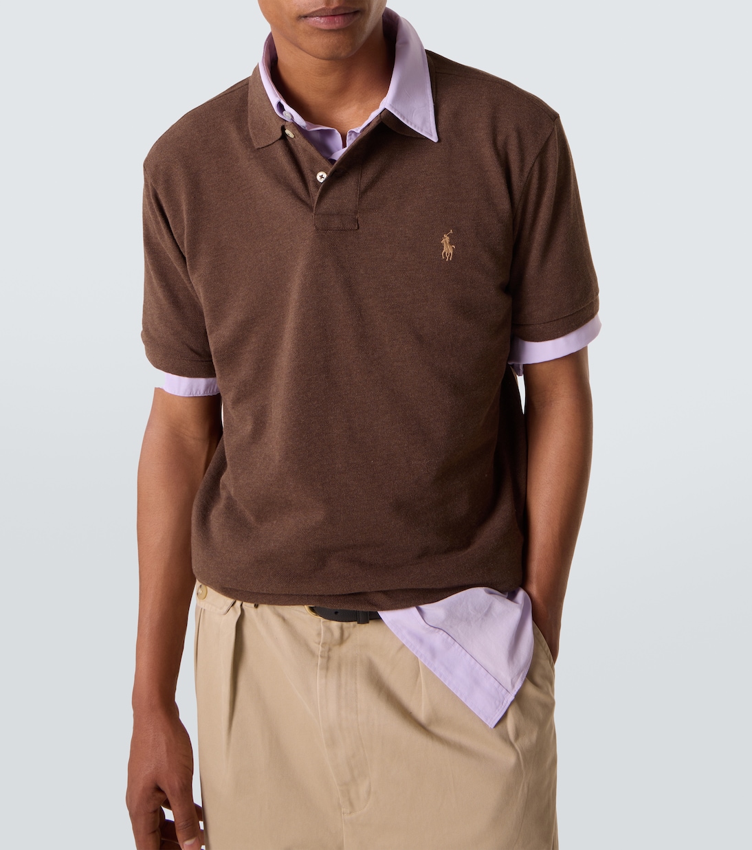 Cotton piqué polo shirt | Polo Ralph Lauren