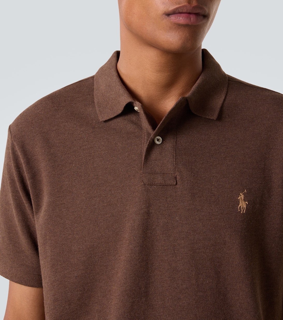 Cotton piqué polo shirt | Polo Ralph Lauren
