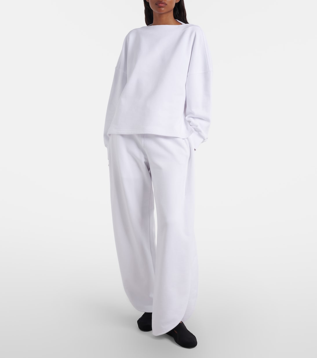 Cotton jersey sweatpants  | Alaïa