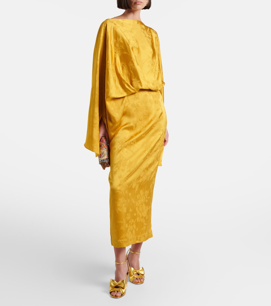 Eolia Primavera jacquard midi dress | Taller Marmo