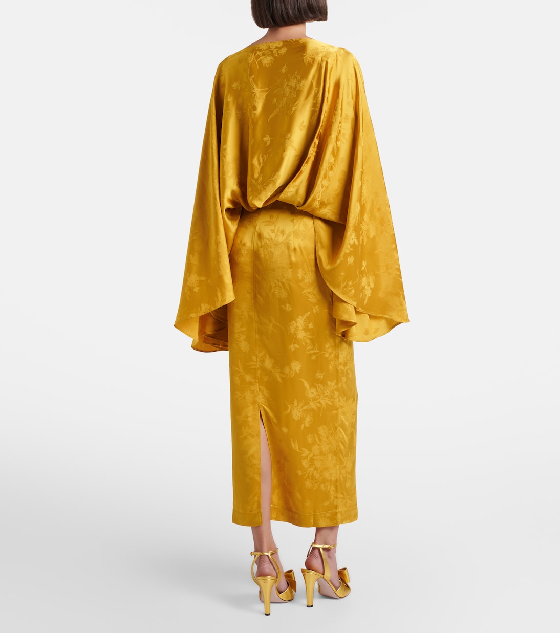 Eolia Primavera jacquard midi dress | Taller Marmo