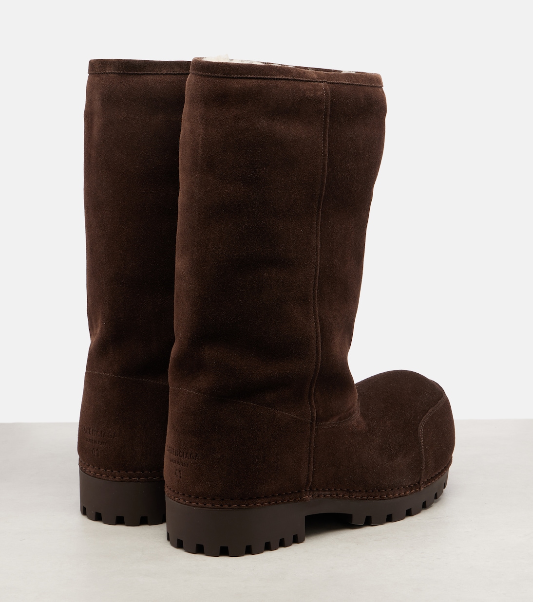 Alaska suede mid-calf boots | Balenciaga