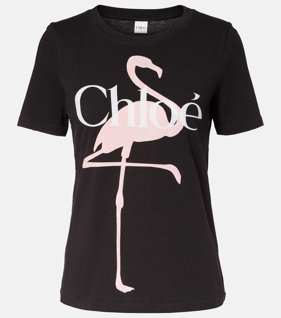 Logo cotton jersey T-shirt | Chloé