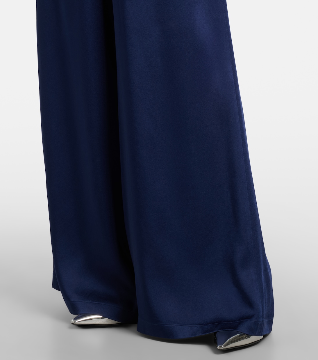 Pantalon ample en satin | Stella McCartney