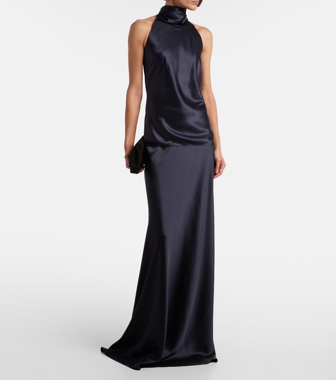 Satin maxi skirt | Ralph Lauren Collection