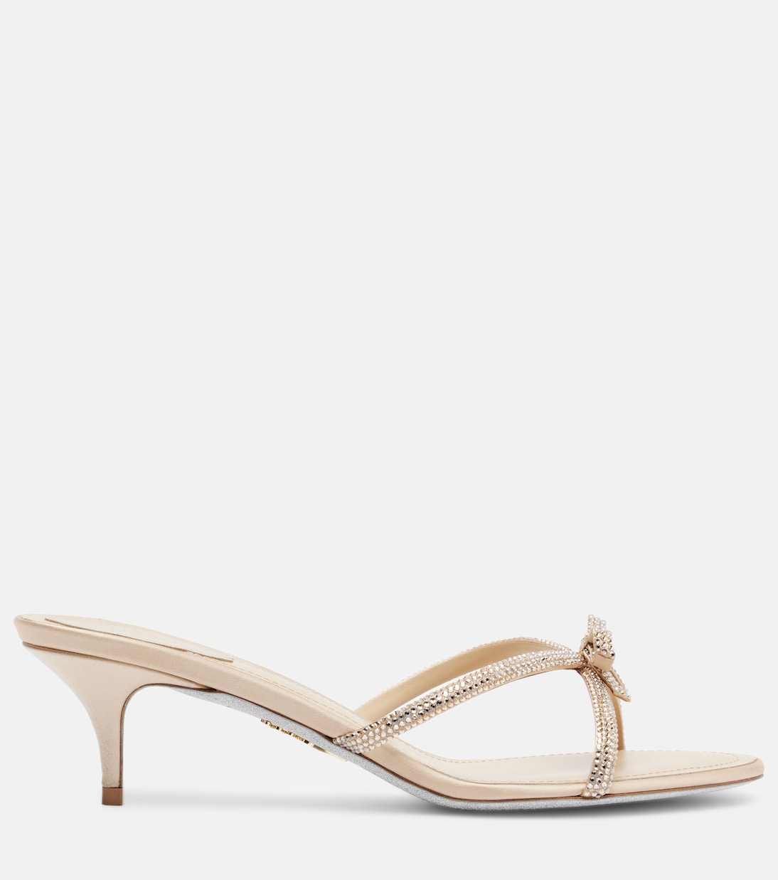 Bow-detail crystal-embellished sandals | Rene Caovilla