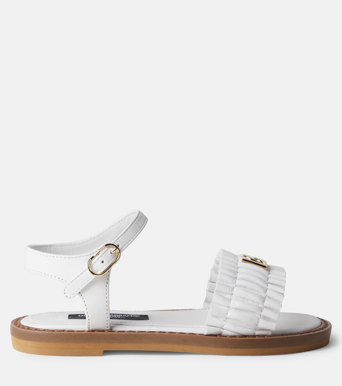 Sandalen DG aus Leder | Dolce&Gabbana Kids