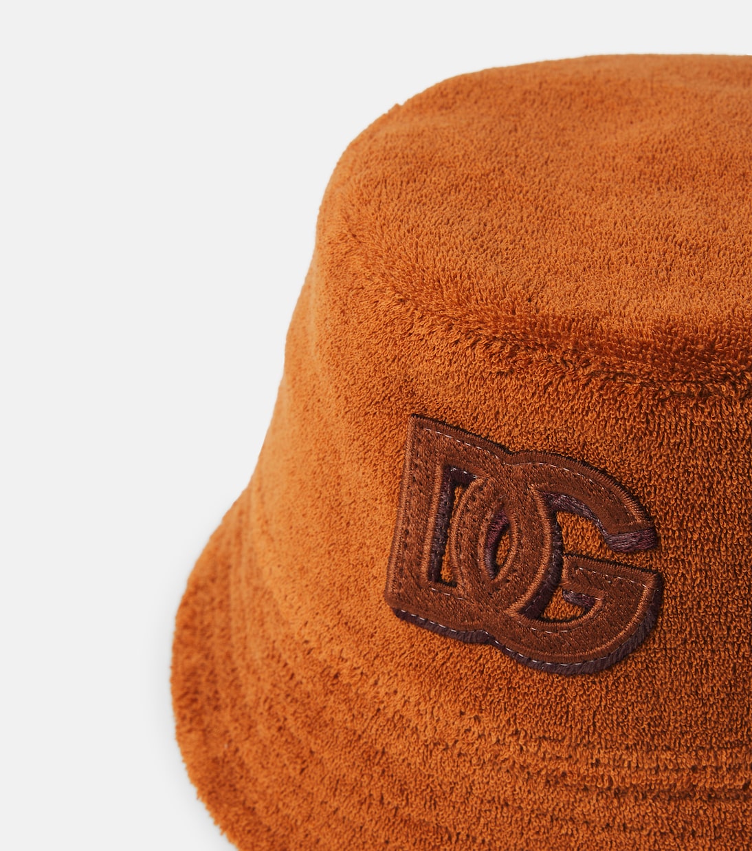 DG cotton terry bucket hat | Dolce&Gabbana Kids