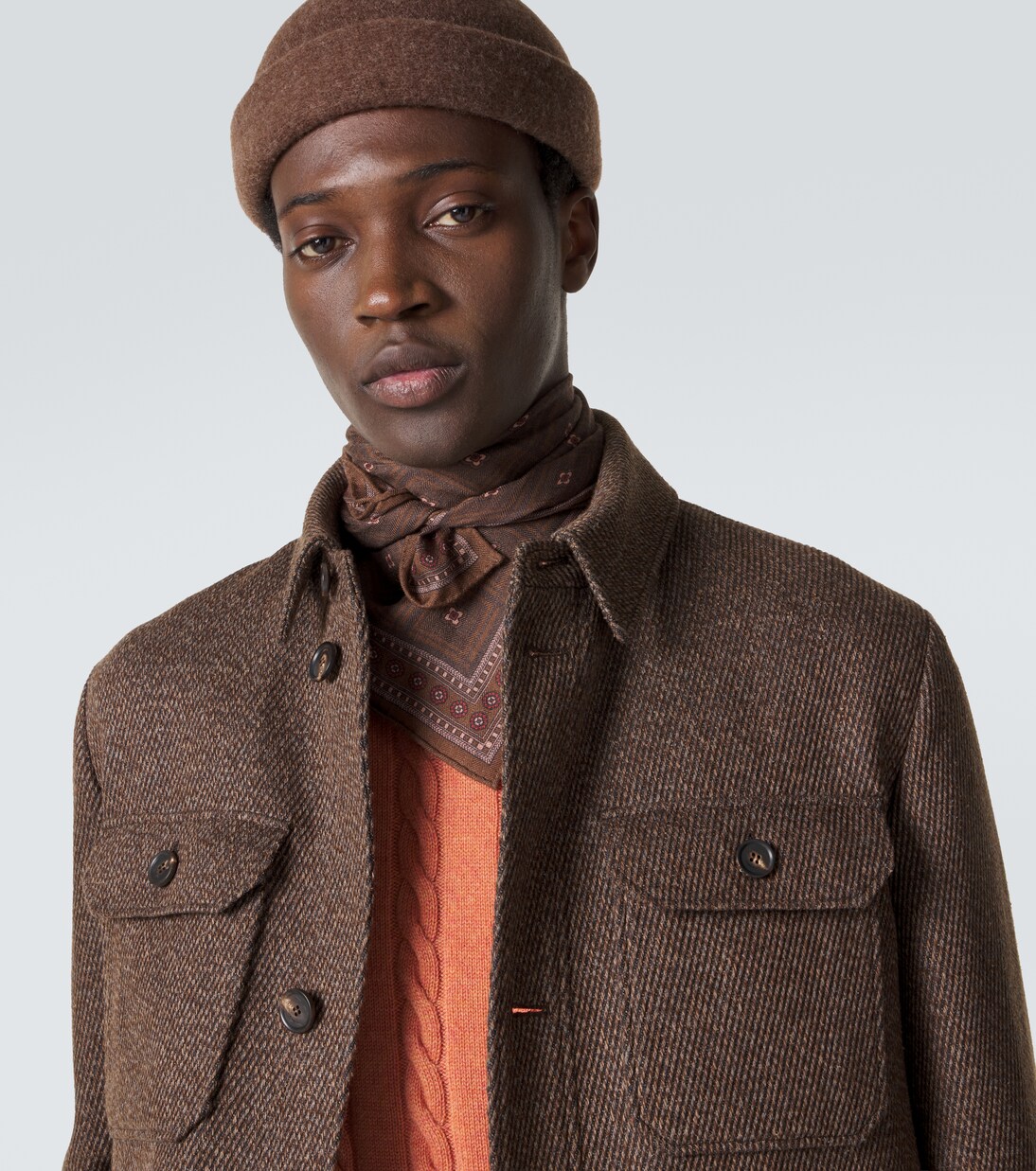 Henry cashmere and silk scarf | Loro Piana