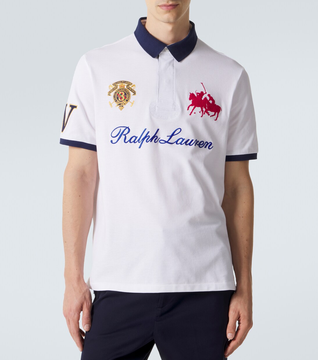 Besticktes Poloshirt aus Baumwolle | Polo Ralph Lauren