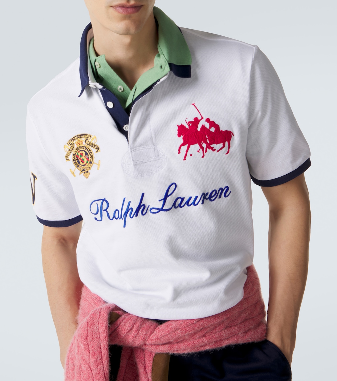 Besticktes Poloshirt aus Baumwolle | Polo Ralph Lauren