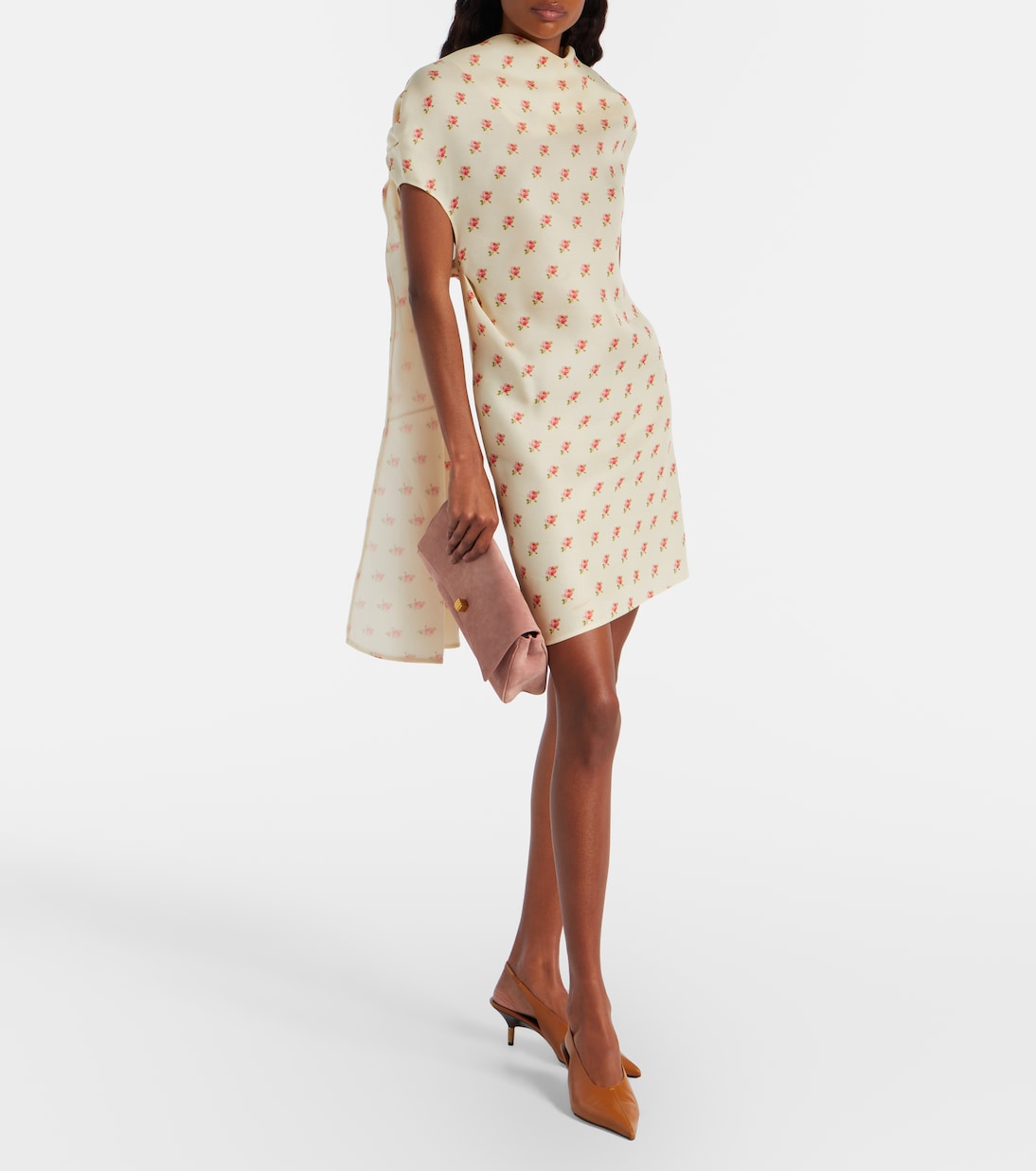 Audrey suede clutch | Khaite