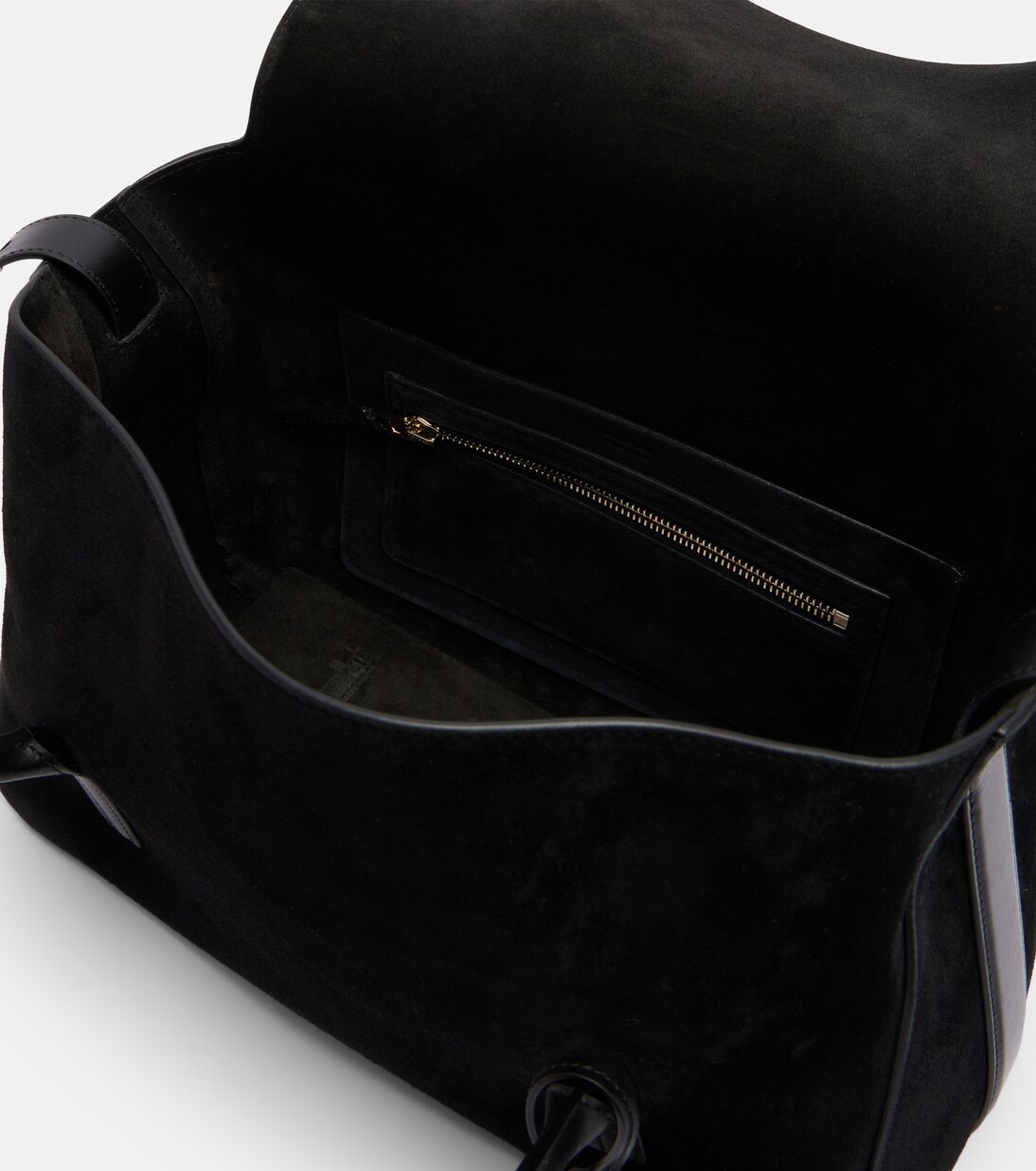 Schultertasche Eclipse Medium aus Veloursleder | Tom Ford