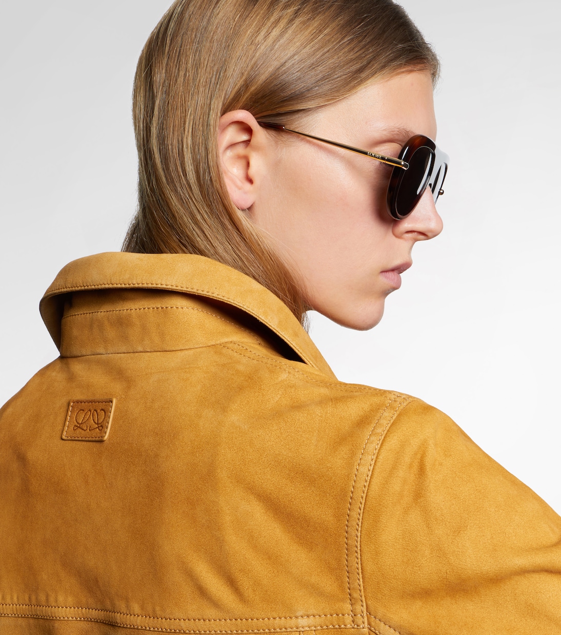Slim flat-top sunglasses | Loewe