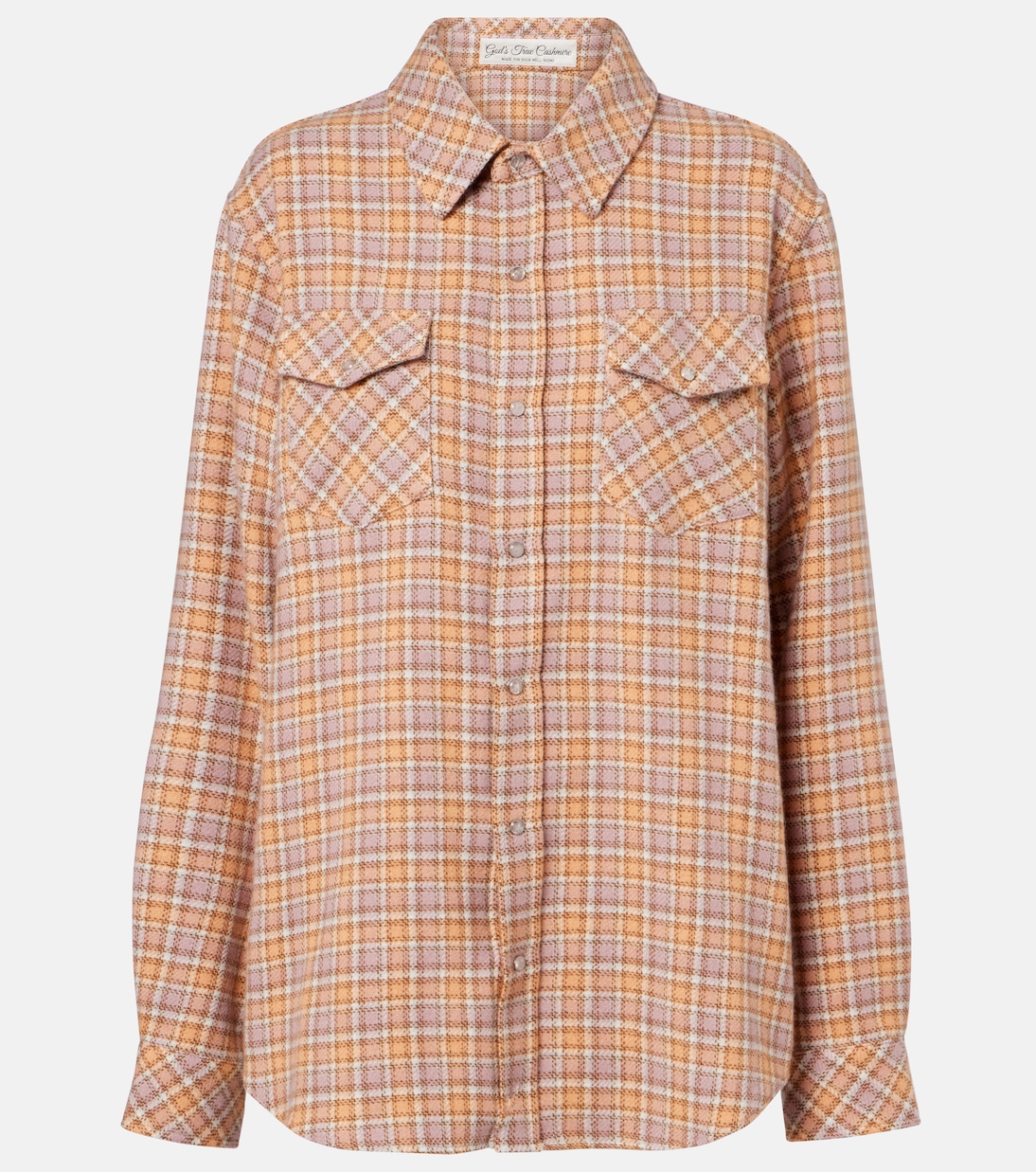 Hemd Midnight Rose aus Kaschmir | God's True Cashmere