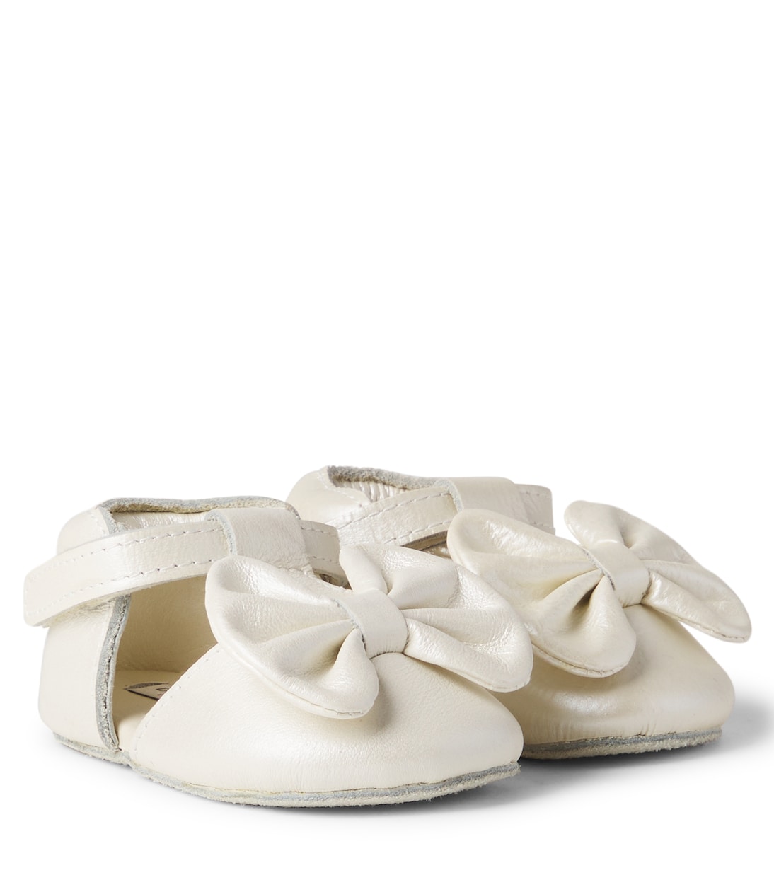 Baby - Sandali Meau in pelle con fiocco | Donsje
