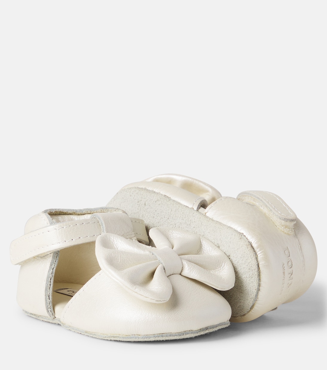 Baby - Sandali Meau in pelle con fiocco | Donsje