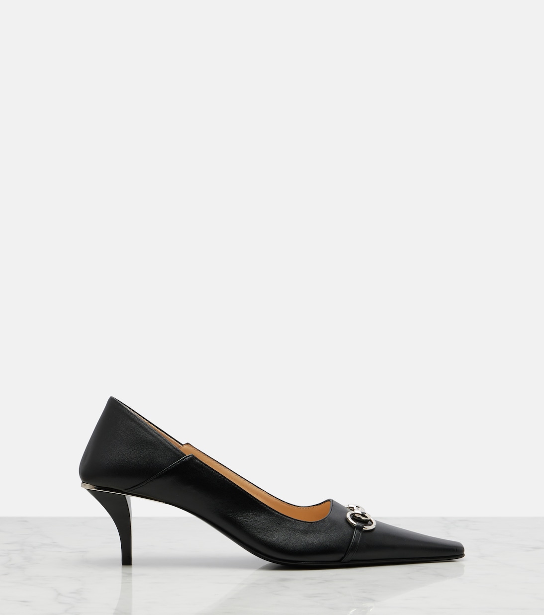 Salones Vittoria de piel con Horsebit | Gucci