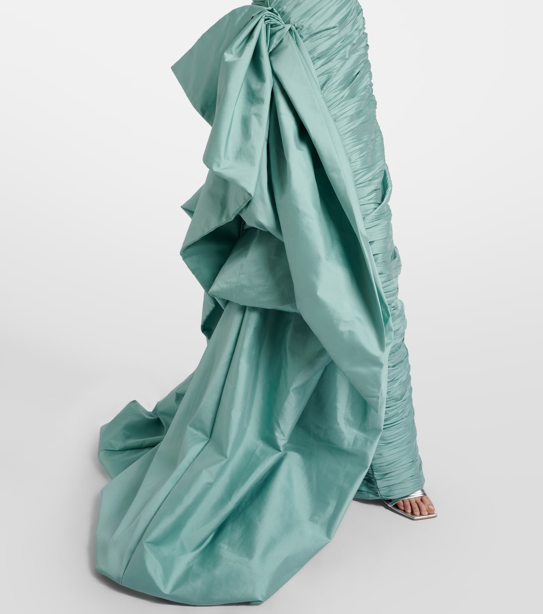 Bustier-Robe aus Taft | Marmar Halim