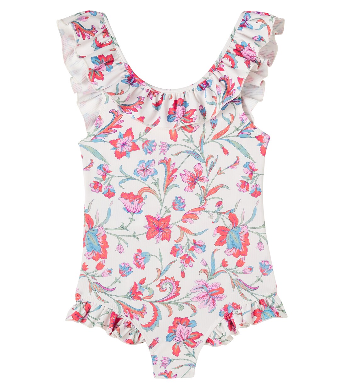 Andrea floral ruffled swimsuit | Louise Misha