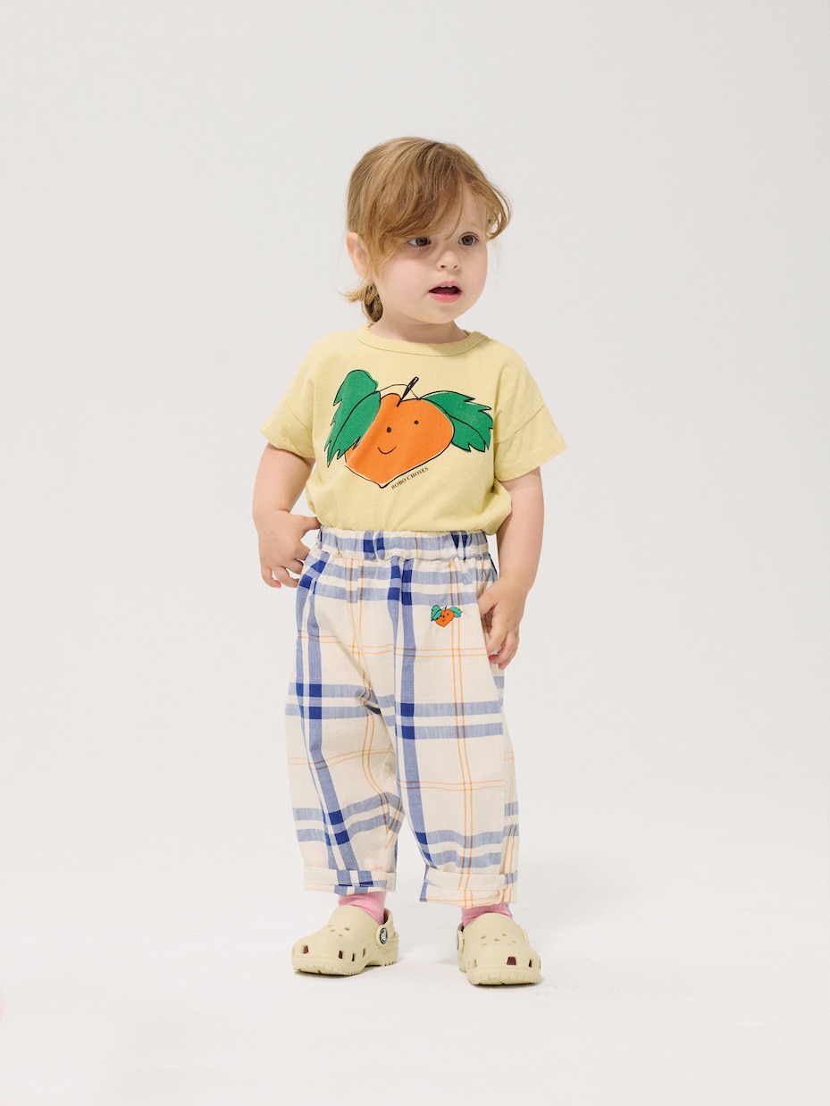 Baby - Pantaloni Fun Tartan in cotone | Bobo Choses