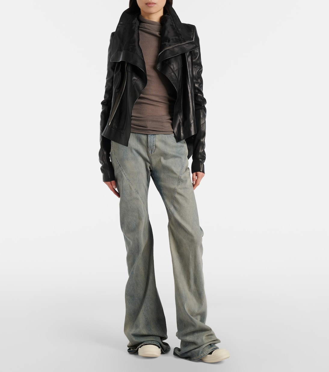 DRKSHDW denim sneakers | Rick Owens