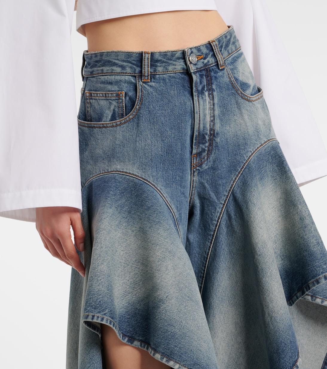 Wide-Leg Jeans | Alaïa