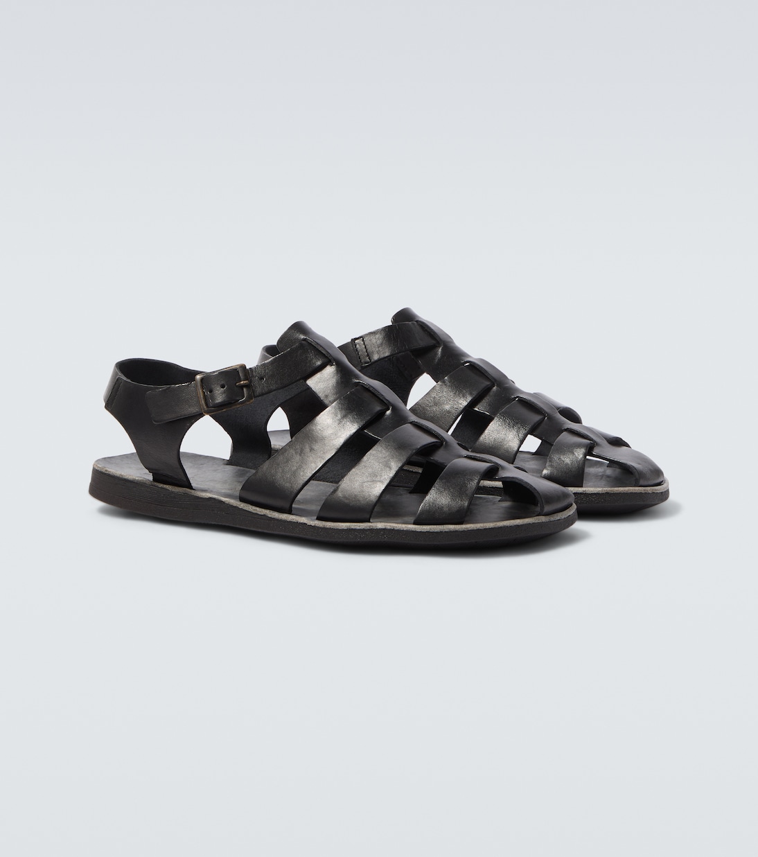 Porto leather fisherman sandals | Sabah