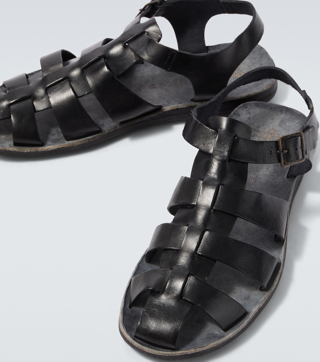 Porto leather fisherman sandals | Sabah